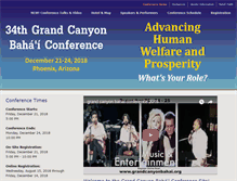 Tablet Screenshot of grandcanyonbahai.org